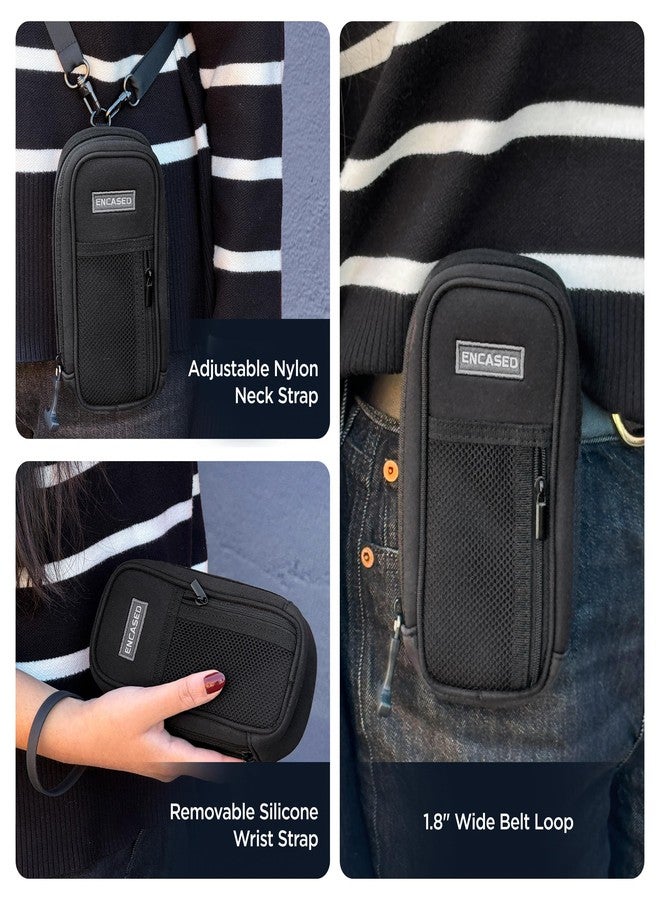 ENCASED Wearable Insulin Travel Cooler Belt Case - TSA Approved Ice Pack, Double Insulated Cooling Bag, Diabetic Medication Holder with Pens Storage Pouch (Wrist/Neck Carrying Straps Included) - Image 3